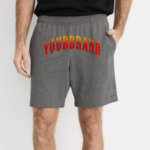 Ropa informal de la mejor calidad, pantalones cortos para hombre 100% algodón con cuerdas con bolsillos laterales, pantalones cortos transpirables con logotipo serigrafiado personalizado para hombre - Product Image 6