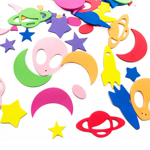 48 Pcs Solar System <strong>EVA</strong> Shapes Assorted Cut Craft <strong>Foam</strong> - Product Image 5