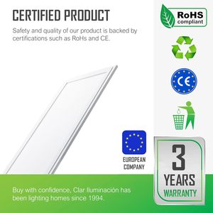CLAR-120x30 <span class=keywords><strong>LED</strong></span> bảng điều chỉnh 40 Wát IP20 đánh giá đa-nhiệt độ màu (3000k-6000K) 3-năm bảo hành ánh sáng Trần cho chiếu sáng hiện đại - Product Image 3