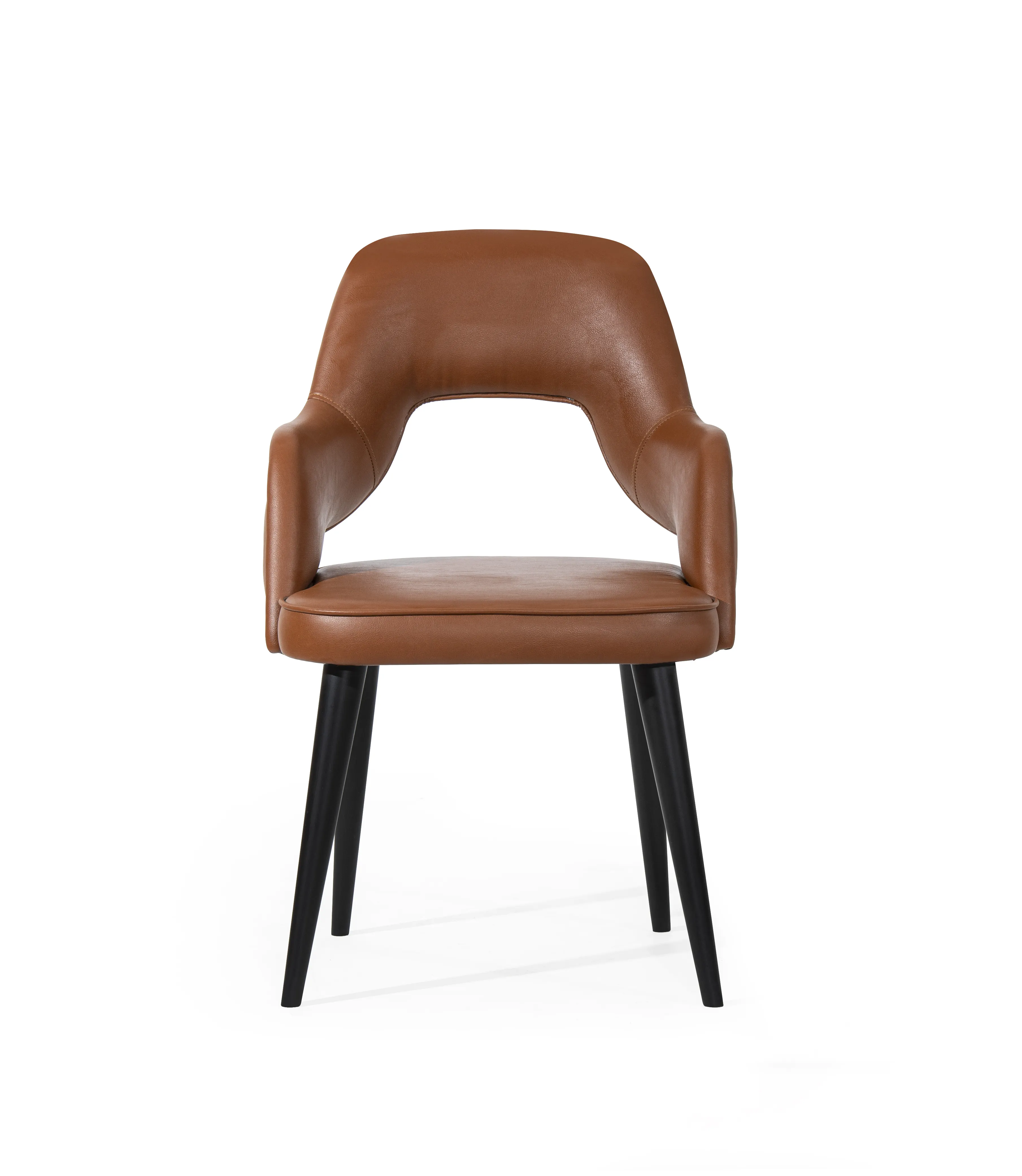 Ayak montaj plastik ayaklar için Metal sandalyeler ahşap açık siyah OEM ambalaj odası için Modern mobilya