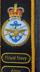 תגים מותאמים אישית של pakistan כסף באיכות גבוהה רקמת חוט תבשיל-על אביזרים אחידים עם עבודת חוט מטילים