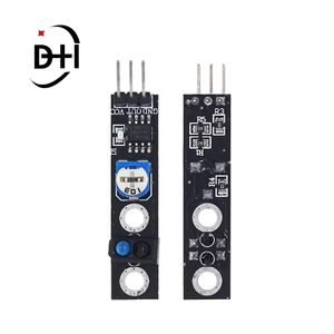 Sensor de seguimiento de pista de línea infrarroja IR TCRT5000 para evitar obstáculos para Arduino 1 Módulo de seguimiento de canal AVR ARM PIC DC 5V