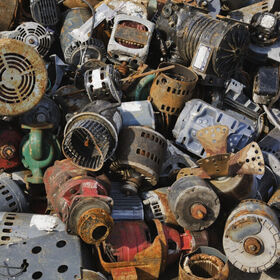เครื่องกำเนิดไฟฟ้ากระแสสลับมอเตอร์แบบใช้แล้วเกรด HMS เศษวัสดุทองแดงสูง - Product Image 3