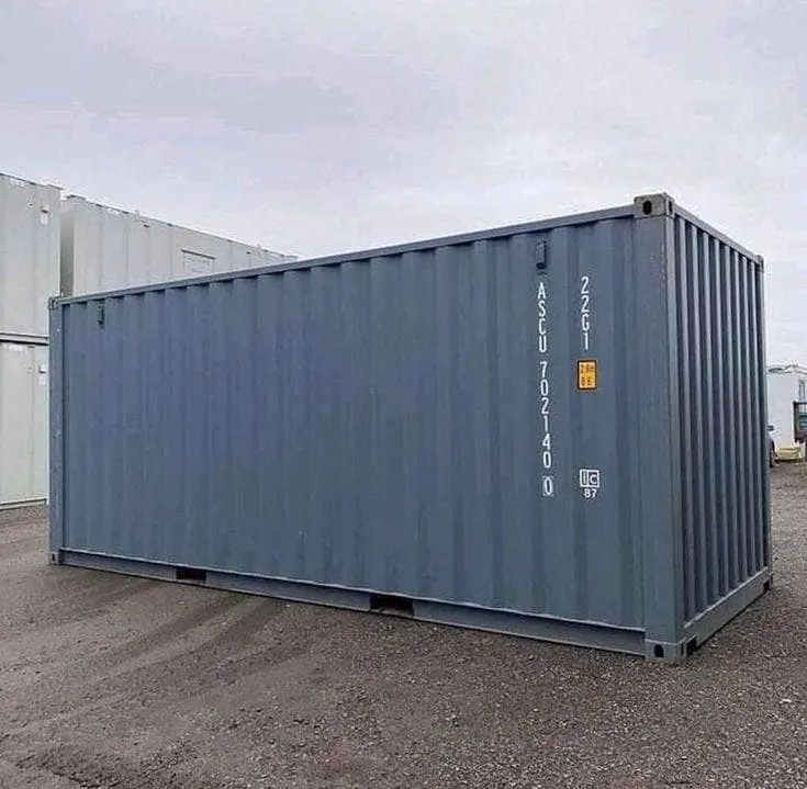 Container vuoto da 20 piedi 40 piedi in vendita