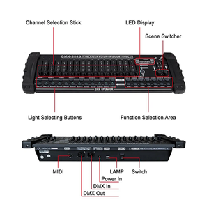 Greslite 384 DMX консоль сценический свет диммер беспроводной Dmx контроллер Dmx512 - Product Image 6