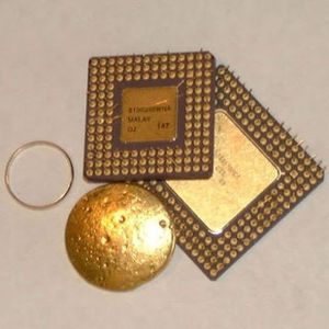 Procesador de CPU de cerámica de doble núcleo Recorte barato Gold Ram Finger Scrap Gold Intel Core I5 Ryzen Aplicación de escritorio Estado usado - Product Image 6