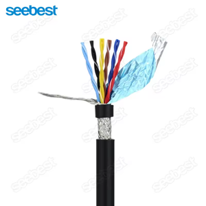 UL2919 kablo özelleştirmek PVC bükülmüş korumalı veri tel 22AWG 24AWG 26AWG 28AWG 30AWG çok çekirdekli alçak gerilim bilgisayar kablosu - Product Image 3