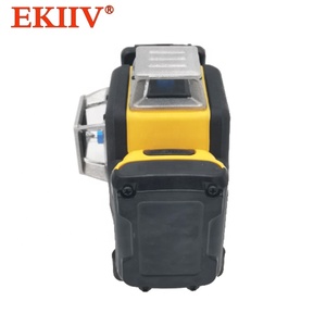 EKIIV 12线3D自动旋转建筑激光水平仪3D全方位墙激光水平仪绿色光束激光器