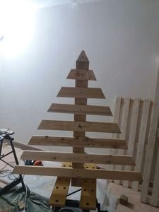 XMAS CHRISTMAS <strong>TREE</strong> ECO FRIENDLY DECORATION HANDMADE GIFT Ornamental Wooden <strong>Tree</strong> Made in Cherry a <strong>Tree</strong> for Any Season - Product Image 6