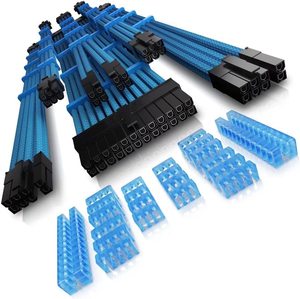 1X24Pin,1X4 + 4(8Pin) CPU,2XPCIE 6 + 2P,2XPCIE 6P ATX Cable de extensión PC GPU CPU Fuente de alimentación Cable Conectores de computadora - Product Image 1
