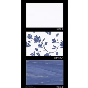 出口优质供应<span class=keywords><strong>300x450mm</strong></span>毫米数字陶瓷30x45cm厘米釉面光泽浴室室内花卉设计12x18墙砖待售