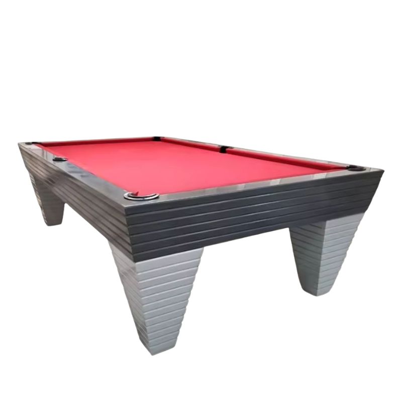 Jambe argentée noire