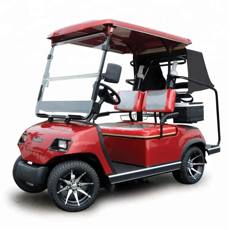 2021 New Design 4 Wheels Electric Golf Cart 2 Seats Electric Golf Cart with Low Price Golf Buggy
