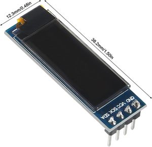 0,91 Zoll I2C OLED-Anzeige modul IIC OLED-Bildschirm DC 3,3 V ~ 5V Kompatibel mit Raspberry PI - Product Image 5