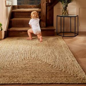 Hot Selling Indian Handwoven Round Jute Rug/Runner/Doormat/Natural Fiber Yoga <strong>Mat</strong>/Bohemian Carpet at Cheapest Price - Product Image 5