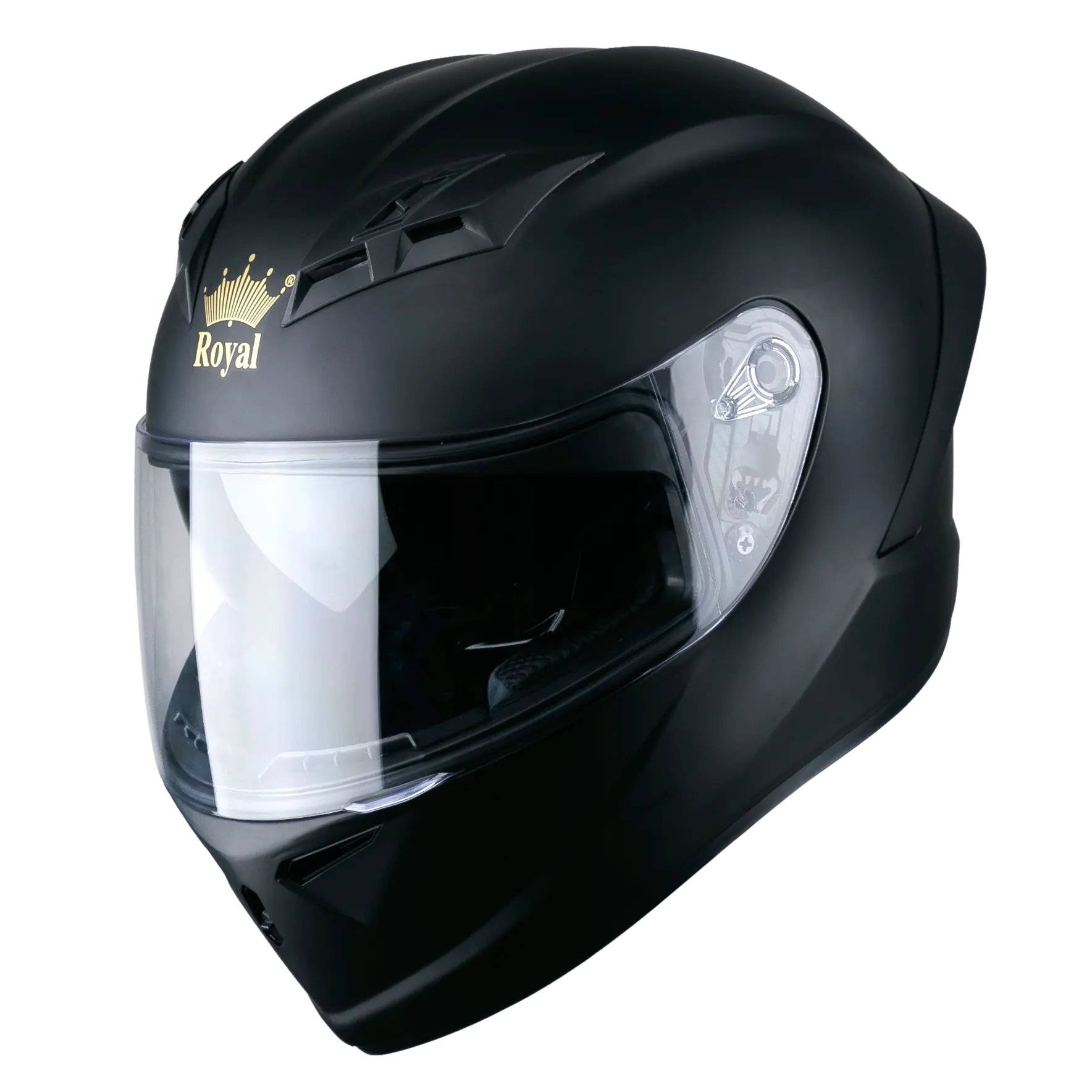 ROYAL M266 Full Face Motorcycle Helmet Unstamp - Safety High-quality Good Price - Advanced ABS With Visor - Factory Sale