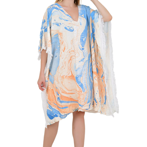 מסיבת שיקית שפשטן חופשה ללבוש בגדי נשים kaftan קפטן תחרה ביקיני חוף הים t חולצה חולצה כיסוי חופשי גודל שמלה רב צבע