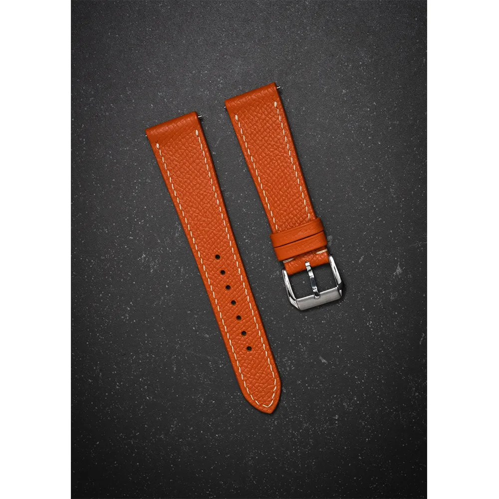 Bester Preis Benutzer definierte LOGO Ersatz Armband Uhren armbänder Echte Epsom Calf Leder Uhren armbänder aus Vietnam