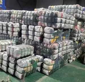 כיתה א '50 ק "ג מעורב bales יד שנייה בשימוש בגדים עבור שניהם מבוגר & ילדים גבר & נשים ללבוש