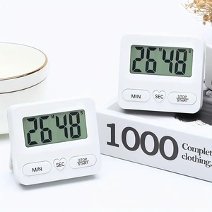 Temporizzatore a forma di cuore cucina allarme studio gestione del tempo elettronico Display Lcd conto alla rovescia per Hotel Barbershop, cucina - Product Image 6