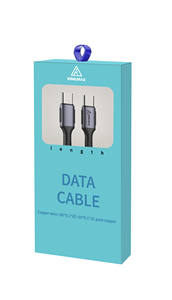 KINGMAX สายชาร์จถ่ายโอนข้อมูล USB NYLON braided สาย Type C ไปยัง Type C สำหรับโทรศัพท์ iphones 13 PRO MAX สำหรับ Nokia - Product Image 6