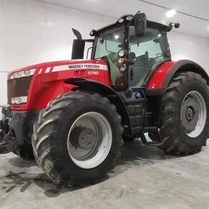 בשימוש 120hp msey fergusסון mf8740 יטו מנוע דיזל 4wd חקלאות טרקטור 5710 גלגל טרקטור Massey