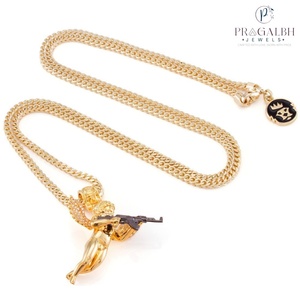 Adalet meleği kolye buz Righteous güç Archangel misilleme kolye kolye koruma ve yargı kombine karşılar - Product Image 3
