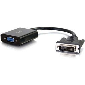 UD_C2G DVI to VGAアダプタコンバータ-DVI-D/Micro-USB/VGAビデオデバイス、プロジェクター、モニター用-1 xタイプAメスマイクロUSB、DV