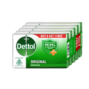 毎日の使用と衛生ケアのための肌に優しい処方が付いているDettoll胚芽保護石鹸バー - Product Image 1