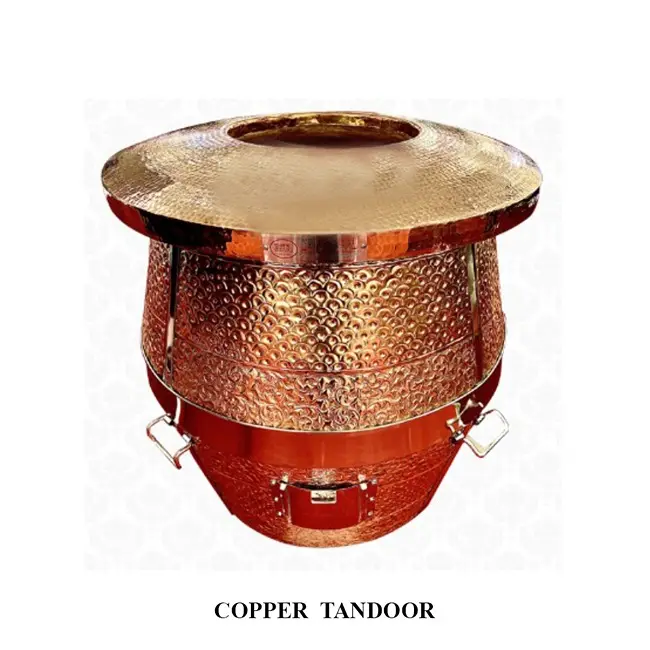 Horno comercial de carbón y gas de la mejor calidad de cobre de alta demanda Tandoor para cocina doméstica y de hotel a precio mayorista
