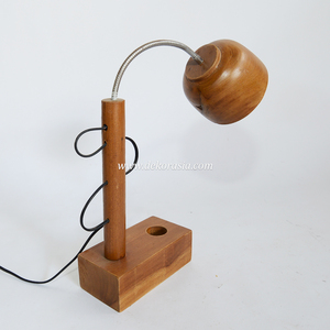 Modern Simple Multifunctional <strong>Wooden</strong> Table <strong>Lamp</strong> Custom Packed Wholesale LED Light Source Electric Standing Desk <strong>Lamps</strong> with Bulbs - Product Image 4