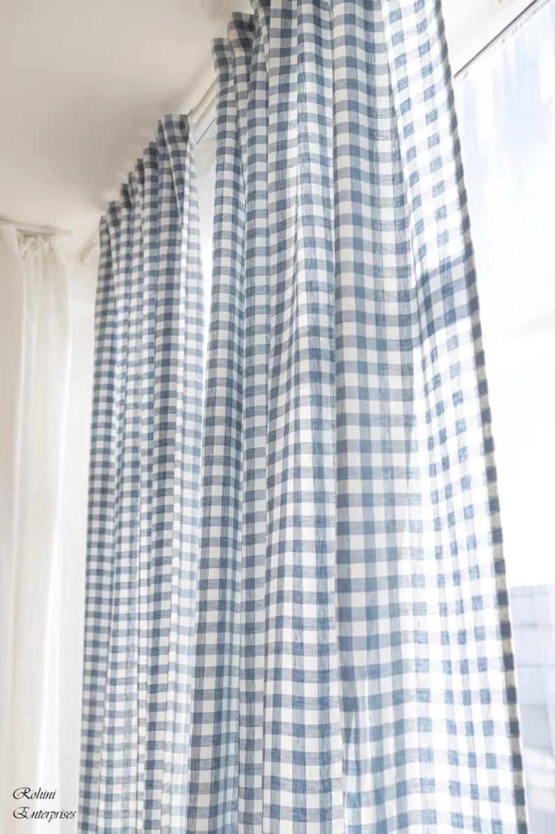 Light Blue Gingham