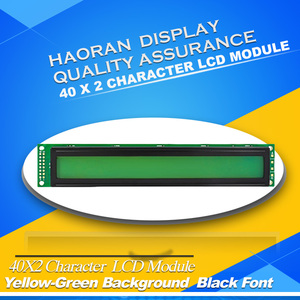 Módulo de pantalla LCD 40x2 STN Pantalla de módulo LCD de caracteres grandes 4002 Controlador SPLC780 azul monocromo Conector de 16 pines