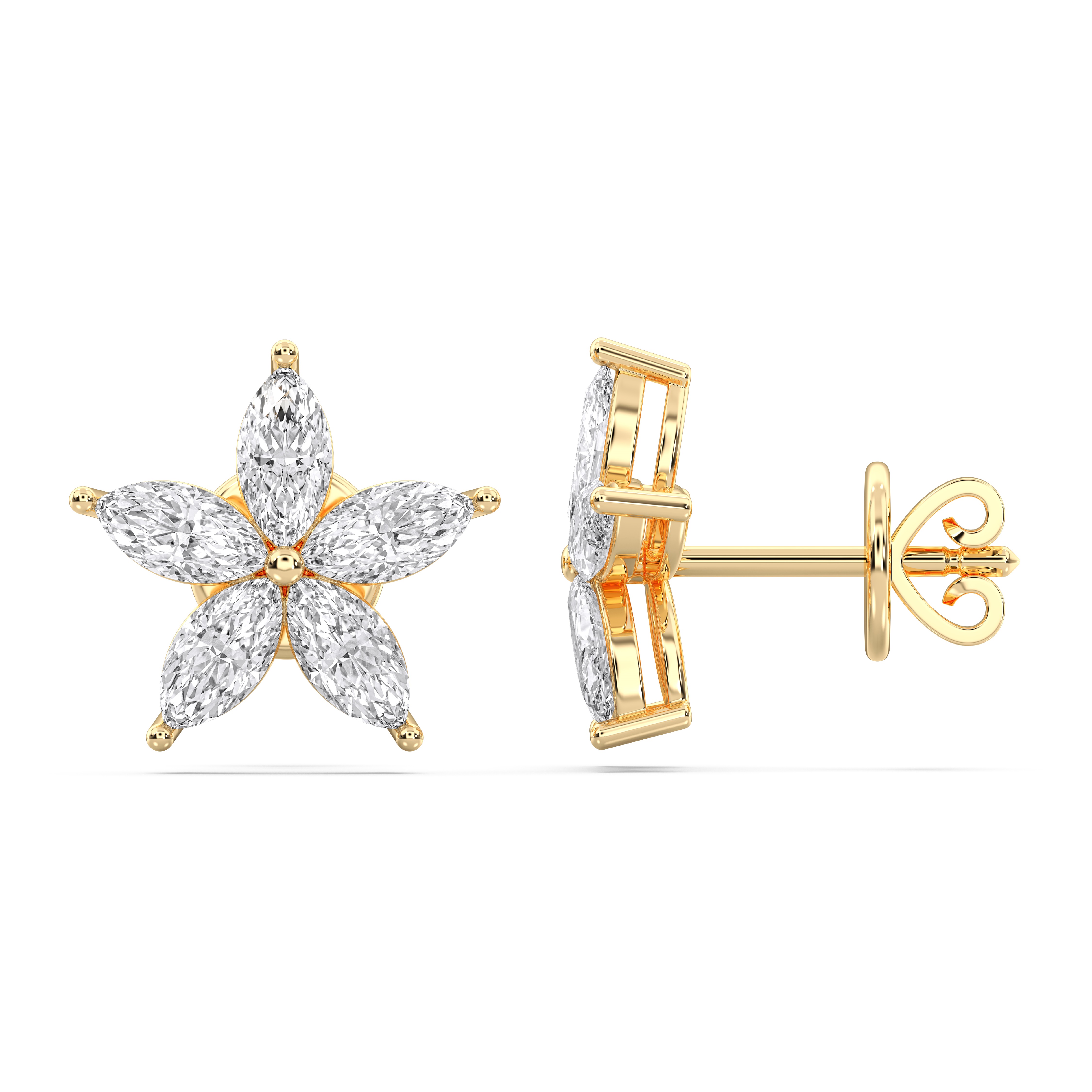 14K Yellow Gold