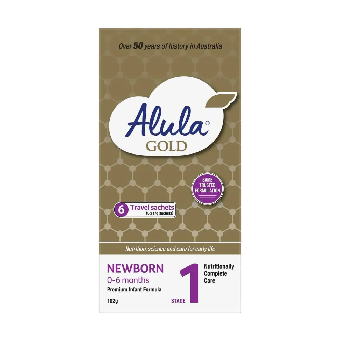 اشترِ مباشرةً من المورد لبن الحليب الأصلي للأطفال حديثي الولادة مرحلة أولى من ALULA GOLD