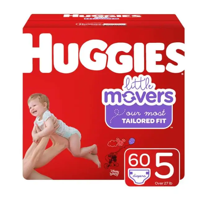 Calidad Huggies Little Movers / Little Snugglers Pañales para bebés Precio al por mayor