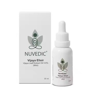 ビジャヤ葉エキスロールオンオイル30ml 100% 天然純粋エッセンシャルオイル5.6% (マイルド) インドからの世界的供給 - Product Image 1