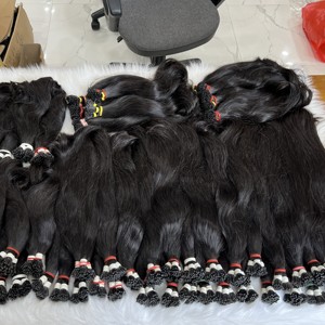 Fabrika fiyat brezilyalı Keratin I İpucu seçenekleri manikür hizalanmış doğal bakire insan uzatma Remy düz yapılan ham vietnamca - Product Image 6