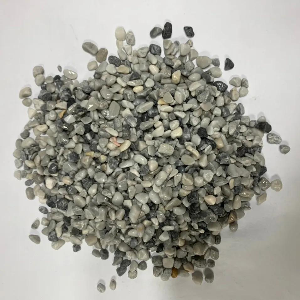 Best choice Vietnam Light Gray Pebble stone decoration for Garden and Landscape stepping stone for garden stone benches