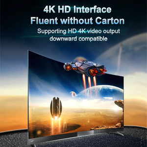 <strong>1</strong> X <strong>4</strong> <strong>HDMI</strong> <strong>Splitter</strong> Converter <strong>1</strong> in <strong>4</strong> Out <strong>HDMI</strong> <strong>1</strong>.<strong>4</strong> <strong>Splitter</strong> Amplifier HDCP 4K X 2K Dual Display for HDTV DVD PS3 Xbox - Product Image 2