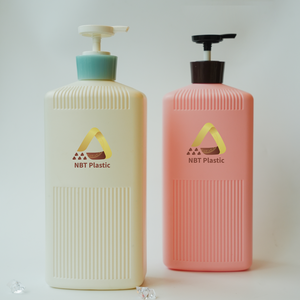 Vietnam fabrika özel tasarım 2L HDPE plastik dikdörtgen şekil şişe şampuan kremi losyon OEM ODM kozmetik ambalaj için - Product Image 1