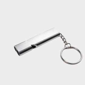 ステンレス鋼と金属ホイッスル緊急事態のためのアルミニウムホイッスル必須サバイバル安全ツール - Product Image 4
