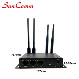 Enrutador CAT4 4G LTE con cifrado de datos para redes WiFi GSM IP y 3G, 1, 2, 3G - Product Image 3