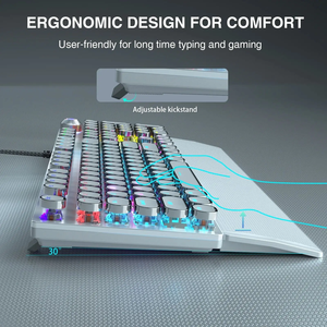 2025 New Arrive <strong>Original</strong> AULA F2058 104Keys Full-size Wired Mechanical Keyboard with Wrist Rest FPS MOBA Mechanical Keyboard - Product Image 5