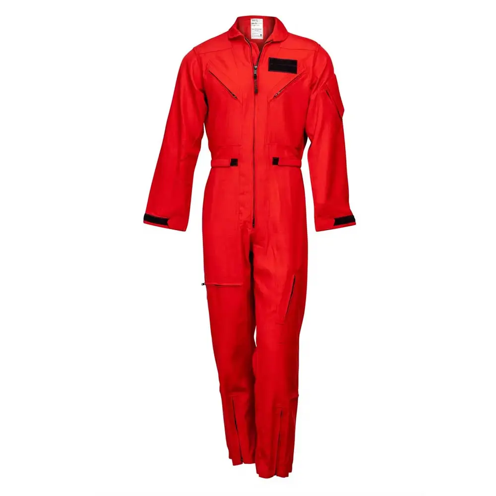Wholesale Custom Design Navy Blue Flying Suit Flight Coveral Basic Flight Suit For Mens Lightweight Nomex flight suit