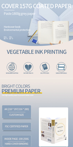 Yüksek kaliteli çevre dostu ciltli kitaplar fabrikadan özel toplu kitap baskı ofset baskı tipi - Product Image 3