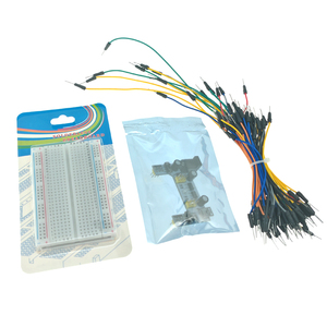 MB-102 Breadboard MB102 400 830 punto senza saldatura PCB Bread Test sviluppare Dupont line DIY per arduino laboratorio SYB-830 - Product Image 3
