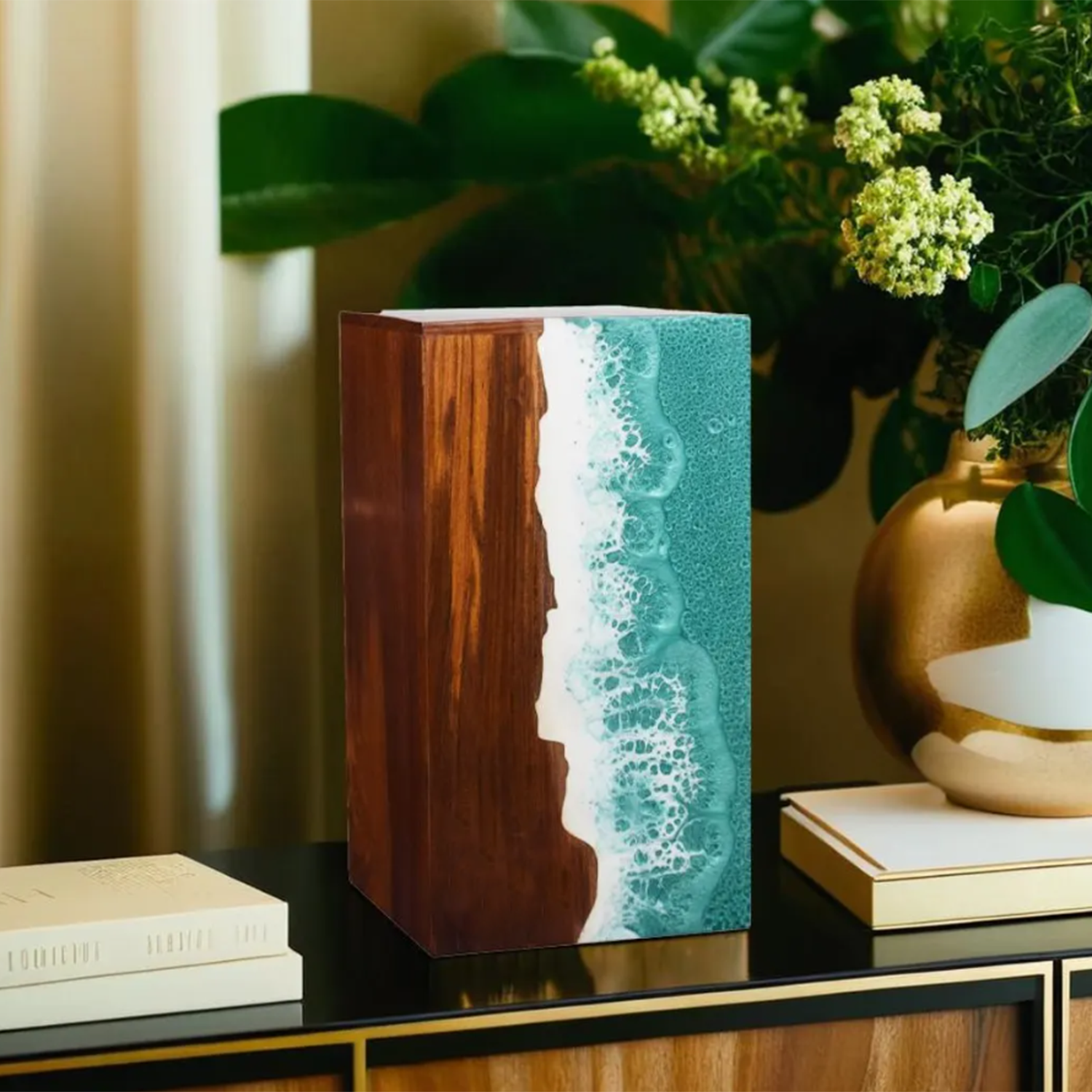 สีน้ำตาล