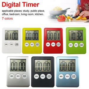 Timer da cucina digitale con un allarme funzione di ricordare il conteggio magnetico e il conto alla rovescia per cucinare, Fitness, studiare - Product Image 6