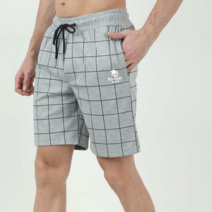 OEM/ODM Shorts For Men <strong>Elastic</strong> Waist <strong>String</strong> With Pockets 100% Cotton <strong>Custom</strong> Design Logo Unisex Solid <strong>Colors</strong> Comfortable Size - Product Image 2
